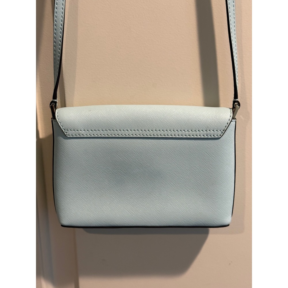 Kate Spade New York Light‎ Blue Crossbody Bag Turn Lock - Picture 3 of 5